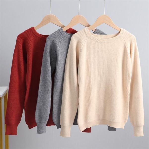 basic autumn winter women sweater thick knitted warm pullover jumper fashion o neck female sweater top, White;black
basic autumn winter women sweater thick knitted warm pullover jumper fashion o neck female sweater top, White;black