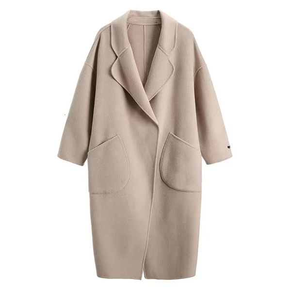 2020 new winter lady trendy women's blend loose big size female woolen coats with belt casual femme overcoats clothing, Black
2020 new winter lady trendy women's blend loose big size female woolen coats with belt casual femme overcoats clothing, Black