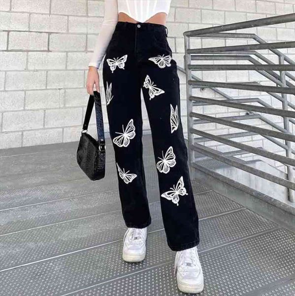 women fashion high waist print jeans ladies casual stylish pants outfits for shopping daily wear, Blue
women fashion high waist print jeans ladies casual stylish pants outfits for shopping daily wear, Blue