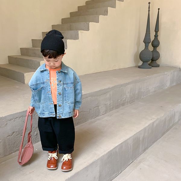 autumn handsome boys oversized big pockets denim jackets kids loose casual long sleeve coats outwears 201109, Blue;gray
autumn handsome boys oversized big pockets denim jackets kids loose casual long sleeve coats outwears 201109, Blue;gray