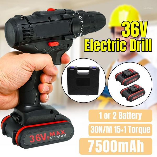 36v household electric drill wrench driver 7500mah double speed cordless drill rechargeable lithium battery screwdriver1
36v household electric drill wrench driver 7500mah double speed cordless drill rechargeable lithium battery screwdriver1