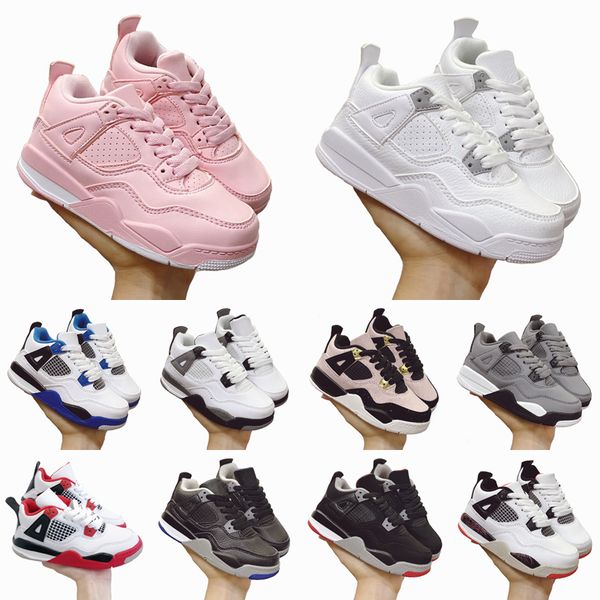 kids 4 basketball shoes black cat toddler td 4s red chicag boys girls basketball pour enfants athletic outdoor sneakers size 24-35
kids 4 basketball shoes black cat toddler td 4s red chicag boys girls basketball pour enfants athletic outdoor sneakers size 24-35