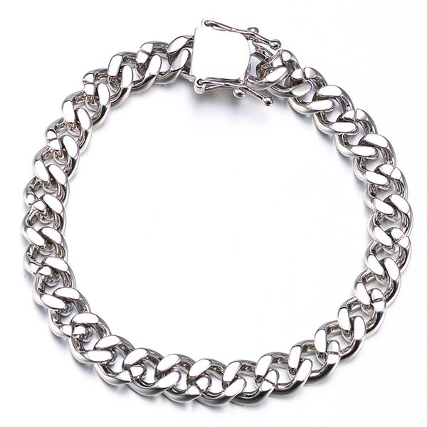 europe and america creative punk cuban bracelet customized wholesale zircon hip hop fashion cool miami chain jewelry, Golden;silver
europe and america creative punk cuban bracelet customized wholesale zircon hip hop fashion cool miami chain jewelry, Golden;silver