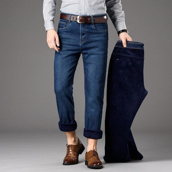 shan bao luxury high-quality men straight fit jeans winter fleece thick warm brand clothing youth business casual trousers blue
shan bao luxury high-quality men straight fit jeans winter fleece thick warm brand clothing youth business casual trousers blue