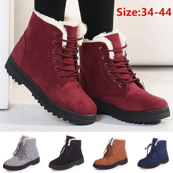 женщины сапоги зимние моды flock lace-up теплый женщина snow boots повседневный plus плюшевые женский голеностопного botas botas mujer plus, Black
женщины сапоги зимние моды flock lace-up теплый женщина snow boots повседневный plus плюшевые женский голеностопного botas botas mujer plus, Black