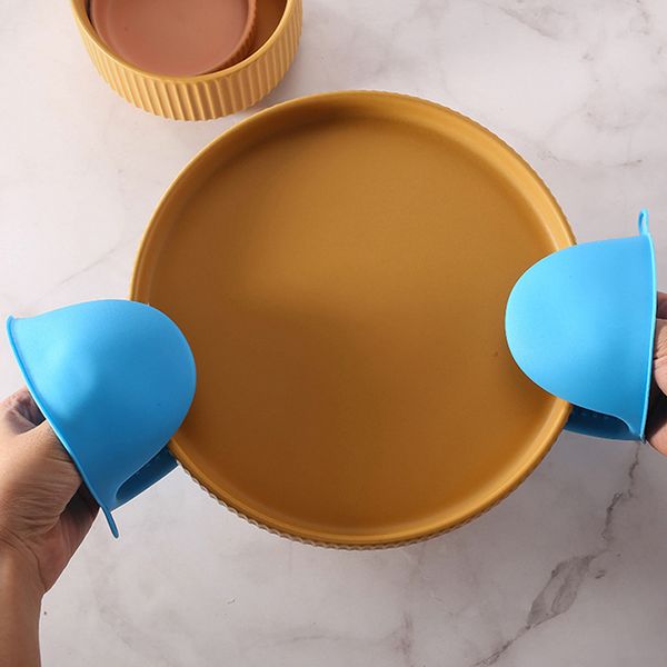 1pc oven mitt silicone pot holder heat insulation clip kitchen gadgets anti-dishes grill gloves q1218
1pc oven mitt silicone pot holder heat insulation clip kitchen gadgets anti-dishes grill gloves q1218
