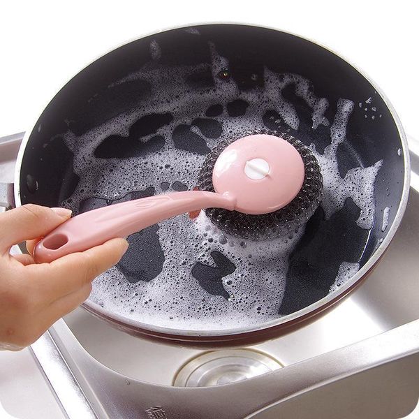простая длинная ручка стальной шар для мытья горшок кисть бытовая кухня из нержавеющей стали очистка мяч раковина печь чистящая кисть h jllk
простая длинная ручка стальной шар для мытья горшок кисть бытовая кухня из нержавеющей стали очистка мяч раковина печь чистящая кисть h jllk