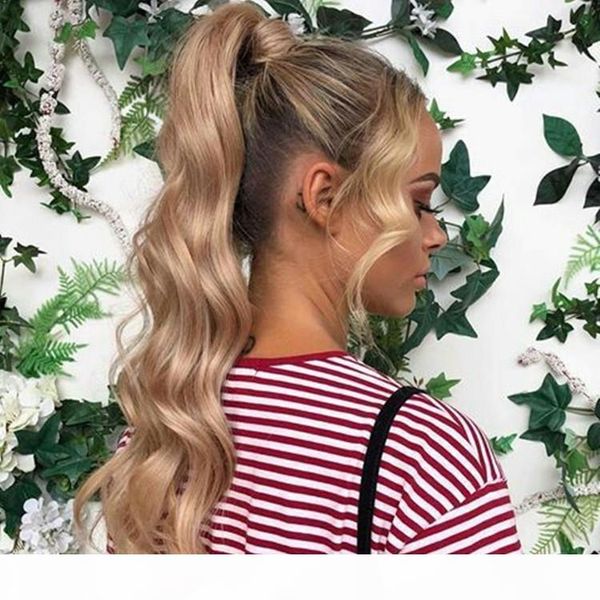 women hairpiece ponytail wavy wrap drawstring fake human hair extensions 20 inch 100g-140g 27# blonde colors avaliable, Black
women hairpiece ponytail wavy wrap drawstring fake human hair extensions 20 inch 100g-140g 27# blonde colors avaliable, Black