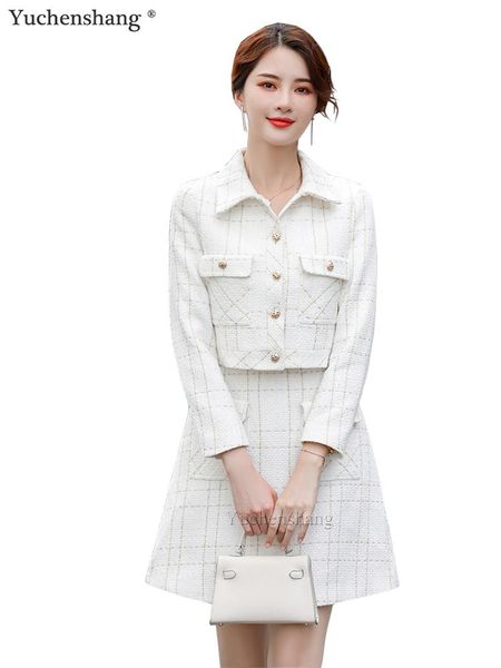 fashion women girl skirt suit blue white casual short single breasted plaid blazer jacket two piece set
fashion women girl skirt suit blue white casual short single breasted plaid blazer jacket two piece set