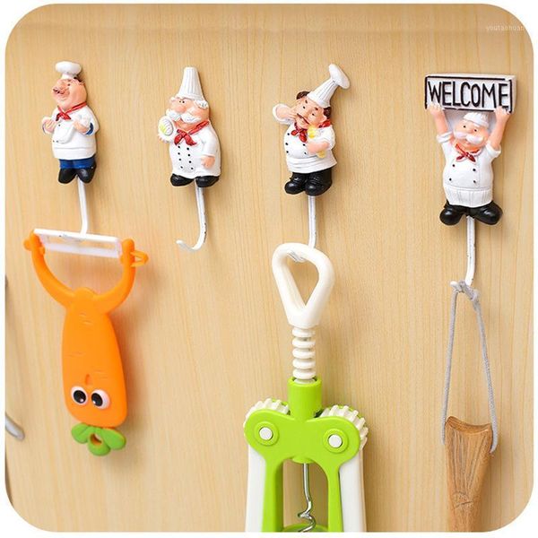 hooks & rails 1 pcs creative adhesive chef style hook wall door clothes coat hat hanger kitchen bathroom towel home decor1
hooks & rails 1 pcs creative adhesive chef style hook wall door clothes coat hat hanger kitchen bathroom towel home decor1