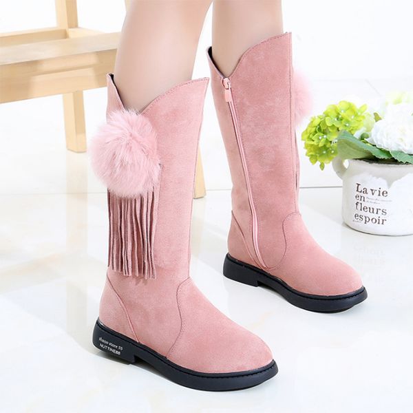 comfykids shoes winter warm plus velvet girls boots children's high boots wool little girl princess fashion boots lj201130, Black
comfykids shoes winter warm plus velvet girls boots children's high boots wool little girl princess fashion boots lj201130, Black