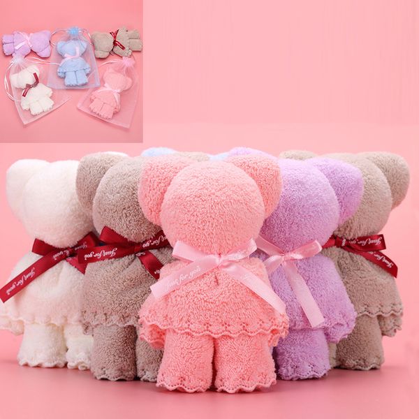 6 color bear towel with gift 30 * 30cm towel holiday wedding gift birthday banquet with gift xd23538
6 color bear towel with gift 30 * 30cm towel holiday wedding gift birthday banquet with gift xd23538
