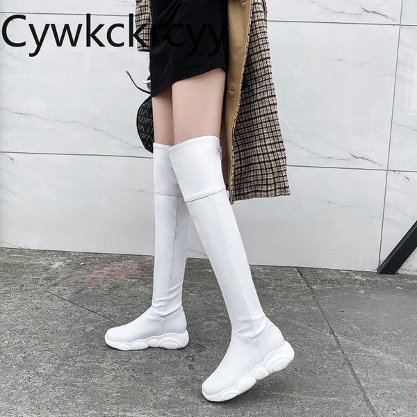 winter the new fashion round head thick bottom over the knee boots black white plus velvet keep warm high heel women boots 34-46
winter the new fashion round head thick bottom over the knee boots black white plus velvet keep warm high heel women boots 34-46