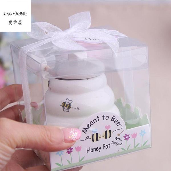 meant to bee ceramic honey pot 10pcs/lot wedding bridal shower favor gifts favor de la boda 1027
meant to bee ceramic honey pot 10pcs/lot wedding bridal shower favor gifts favor de la boda 1027