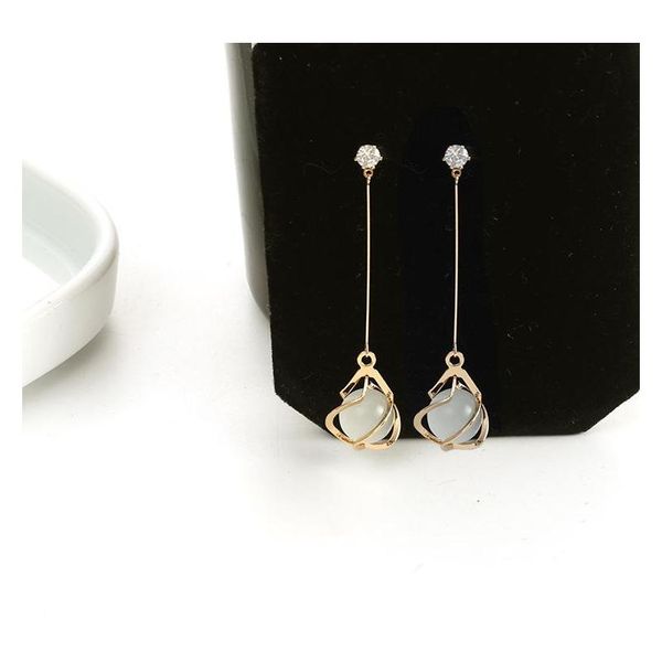 long opal tassel earrings personalized simple hollow earrings korean fashion wild earrings whole sqchvg beauty888, Silver
long opal tassel earrings personalized simple hollow earrings korean fashion wild earrings whole sqchvg beauty888, Silver