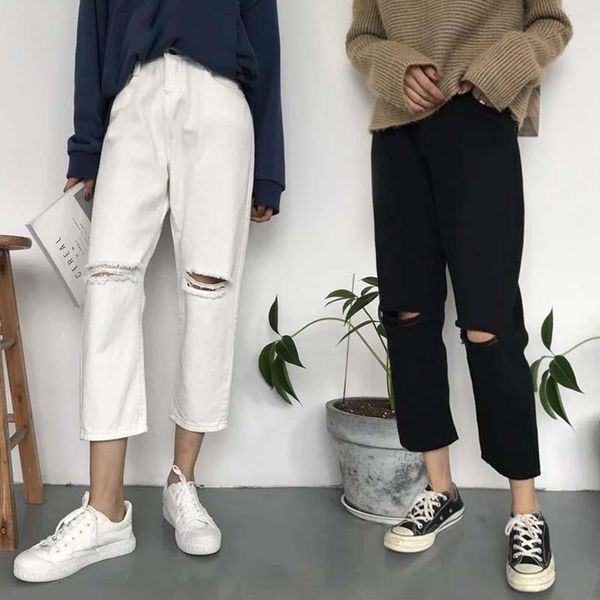 moms women jeans boyfriend destroyed loose for woman black white ripped mom jeans denim plus size pants zipper fly hole 5xl 2019, Blue
moms women jeans boyfriend destroyed loose for woman black white ripped mom jeans denim plus size pants zipper fly hole 5xl 2019, Blue