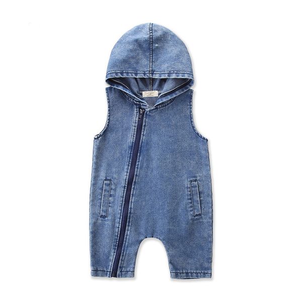 newborn denim romper baby zipper blue jumpsuit cotton sleeveless boys girls clothes summer hooded outfits black 201031
newborn denim romper baby zipper blue jumpsuit cotton sleeveless boys girls clothes summer hooded outfits black 201031