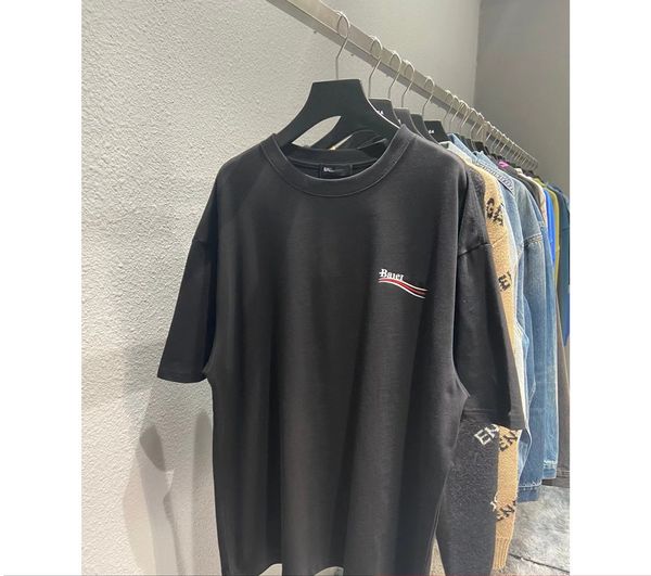 2022 new brand women men t shirts tees luxury designer summer t shirt short sleeve berry tee streetwear balenciega bb, White
2022 new brand women men t shirts tees luxury designer summer t shirt short sleeve berry tee streetwear balenciega bb, White