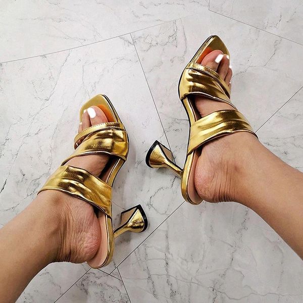 large size 2021 summer elegant gold women's slides fashionhigh heels mules slides women sandals pumps square toe ladies shoes #su4o, Black
large size 2021 summer elegant gold women's slides fashionhigh heels mules slides women sandals pumps square toe ladies shoes #su4o, Black