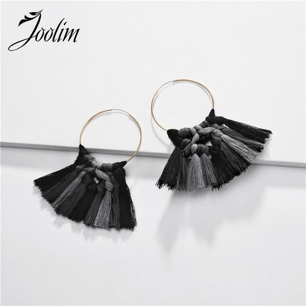 hoop & huggie joolim jewelry wholesale tassel earring boho style design, Golden;silver
hoop & huggie joolim jewelry wholesale tassel earring boho style design, Golden;silver