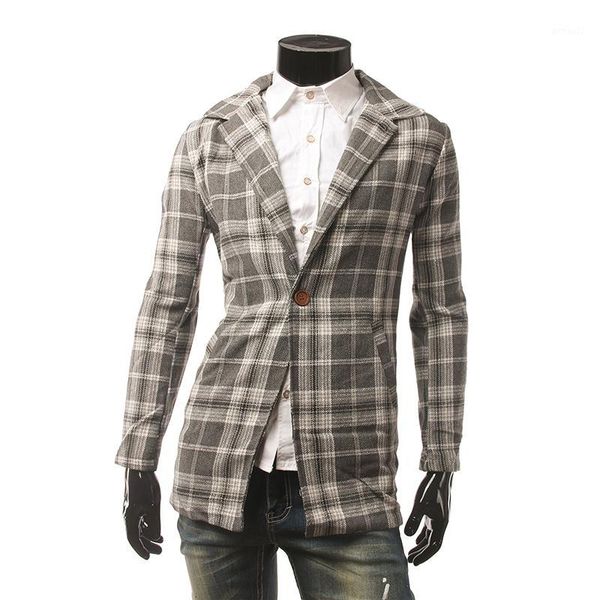 men's suits & blazers men's fashion simple plaid color matching blazer casual windbreaker slim social jacket1, White;black
men's suits & blazers men's fashion simple plaid color matching blazer casual windbreaker slim social jacket1, White;black