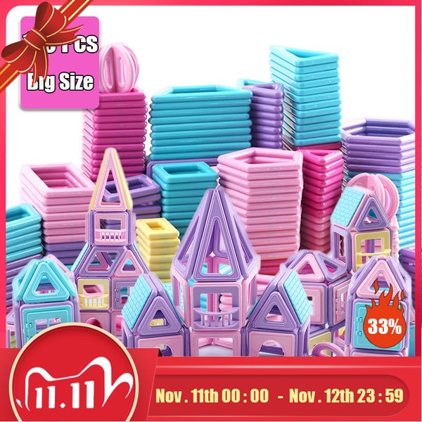 119pcs big size designer construction set model & building toy magnets magnetic blocks educational toys for children
119pcs big size designer construction set model & building toy magnets magnetic blocks educational toys for children
