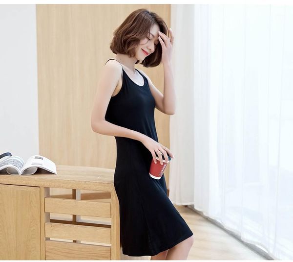 modal cotton medium long full slip a line spaghetti strap petticoat o neck straight solid brief plus size women underskirt1, Black;red
modal cotton medium long full slip a line spaghetti strap petticoat o neck straight solid brief plus size women underskirt1, Black;red