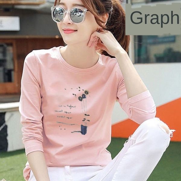 n7r48 95cotton korean long sleeve women's loose spring bottoming fall new clothes autumn 2020 fashion t-shirt t-shirt students swlq4, White
n7r48 95cotton korean long sleeve women's loose spring bottoming fall new clothes autumn 2020 fashion t-shirt t-shirt students swlq4, White
