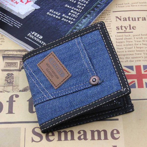 2019 vintage denim blue jeans canvas wallets women / men quality man gift for boyfriend husband short zipper bag purses, Red;black
2019 vintage denim blue jeans canvas wallets women / men quality man gift for boyfriend husband short zipper bag purses, Red;black