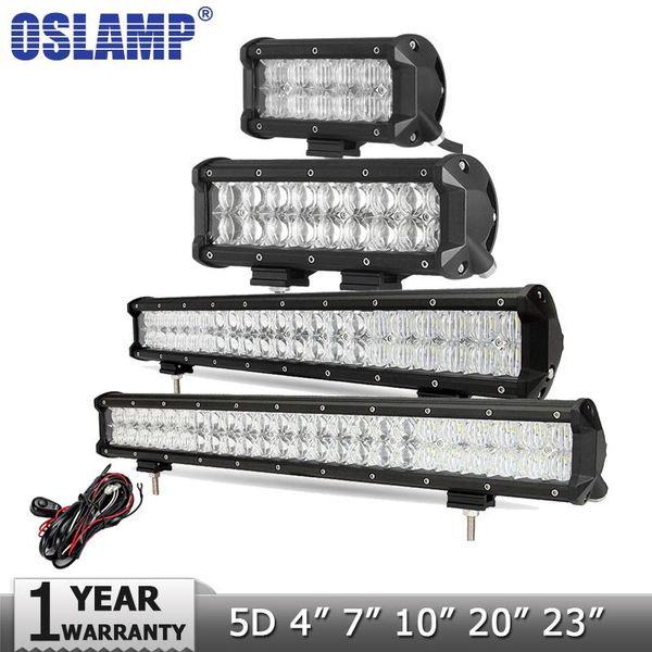 oslamp 5d 4" 7" 10" 20" 23" led light bar offroad led bar spot flood work light driving lamp dc12v 24v truck suv 4x
oslamp 5d 4" 7" 10" 20" 23" led light bar offroad led bar spot flood work light driving lamp dc12v 24v truck suv 4x