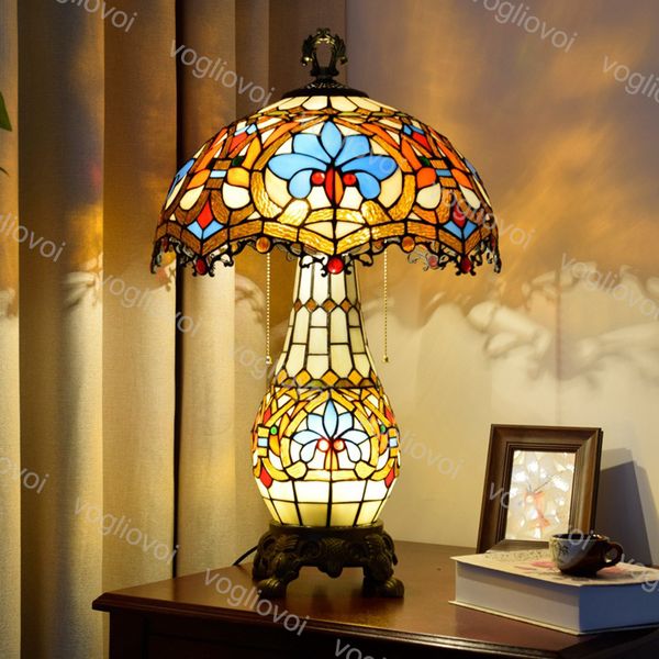 table lamp european retro stained glass mediterranean love beads e27*2 / e14*1 button / dimmer switch for living room bedroom l bar dhl
table lamp european retro stained glass mediterranean love beads e27*2 / e14*1 button / dimmer switch for living room bedroom l bar dhl
