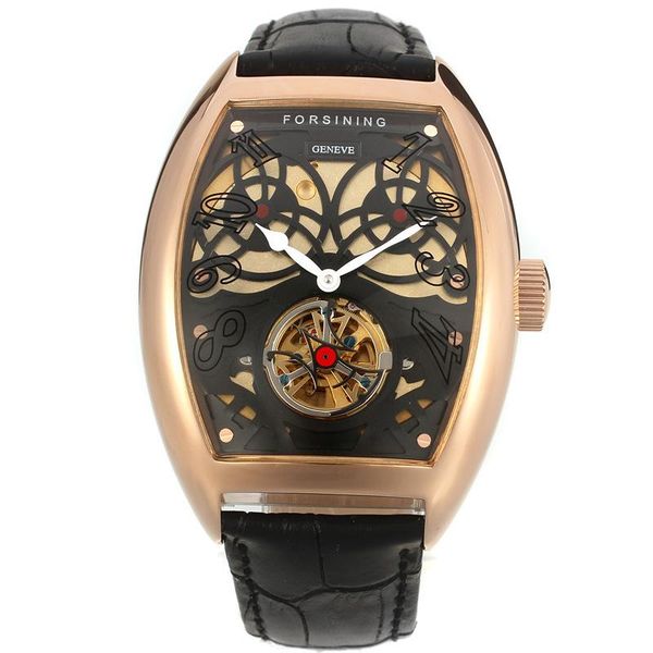 forsining fashion leisure hollow dial fully automatic flywheel rectangular case simple hollow number wine barrel belt mechanical watches, Slivery;brown
forsining fashion leisure hollow dial fully automatic flywheel rectangular case simple hollow number wine barrel belt mechanical watches, Slivery;brown