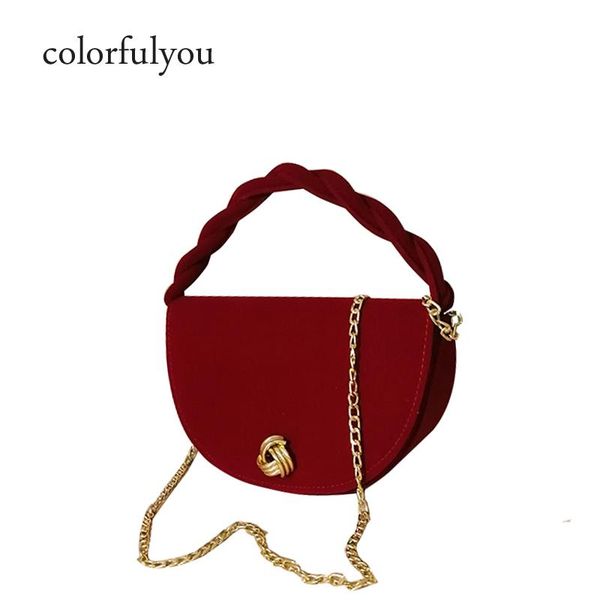 2020 women vintage bag red velvet handbag for ladies chain shoulder bag retro saddle elegant braided handle dinner handbag
2020 women vintage bag red velvet handbag for ladies chain shoulder bag retro saddle elegant braided handle dinner handbag