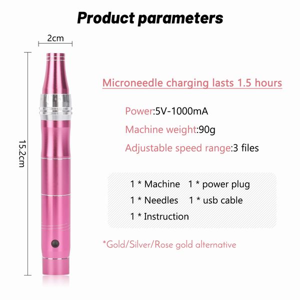pink electric micro needle pen professional wireless electric skin care kit tools microblading needles skin repair tools pen per
pink electric micro needle pen professional wireless electric skin care kit tools microblading needles skin repair tools pen per