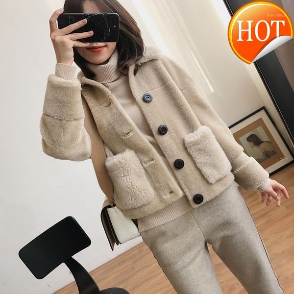 real fur short coat women autumn winter jacket 100% wool fur jacket korean shearing coats 2020 veste fourrure femme kj31751, Black
real fur short coat women autumn winter jacket 100% wool fur jacket korean shearing coats 2020 veste fourrure femme kj31751, Black