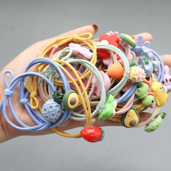 hair accessories cute fruit ring cat dog bands headwear girl rubber elastic children for women, Slivery;white
hair accessories cute fruit ring cat dog bands headwear girl rubber elastic children for women, Slivery;white