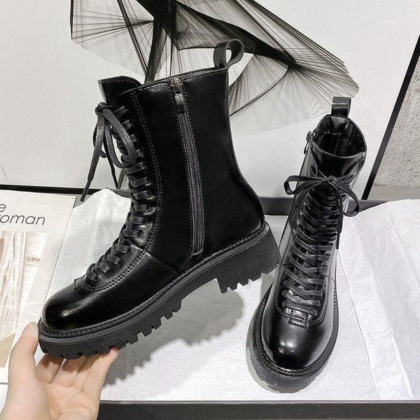 boots female british style 2020 autumn and winter new plus velvet motorcycle boots wild ins tide zipper ankle, Black
boots female british style 2020 autumn and winter new plus velvet motorcycle boots wild ins tide zipper ankle, Black