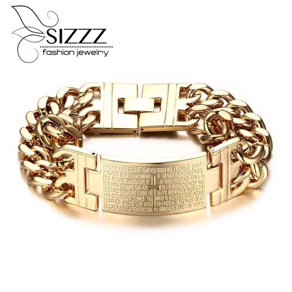bracelets bangles fashion men jewelry jesus cross stainless steel charm man gifts, Black
bracelets bangles fashion men jewelry jesus cross stainless steel charm man gifts, Black