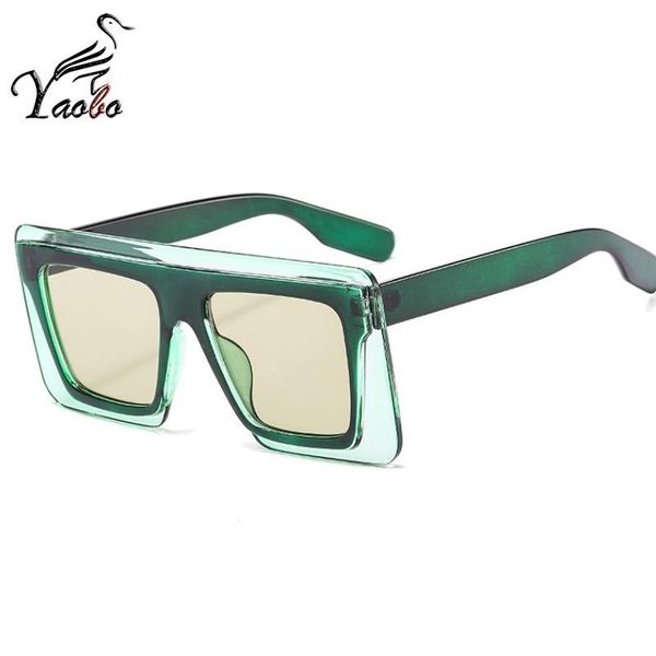 sunglasses fashion big square transparent women designer flat double color oversize frame sun glasses female uv400, White;black
sunglasses fashion big square transparent women designer flat double color oversize frame sun glasses female uv400, White;black