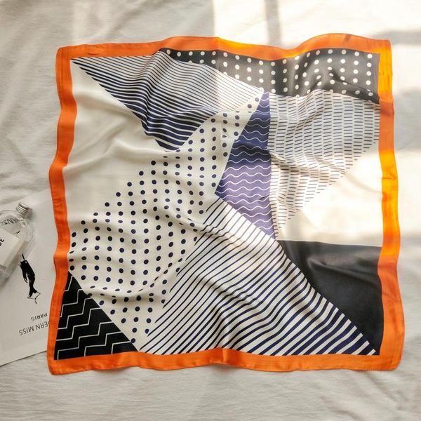 scarves 70*70ins spring summer scarf small square female korean artistic dense polka dot stitching neckerchief women, Blue;gray
scarves 70*70ins spring summer scarf small square female korean artistic dense polka dot stitching neckerchief women, Blue;gray