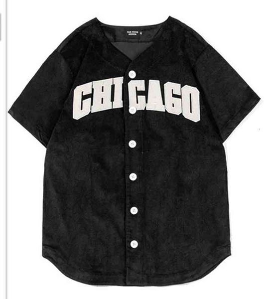 women's t-shirt high street embroidered letters short-sleeved shirt casual cardigan baseball uniform men and women hiphop y2k 0qkr, White
women's t-shirt high street embroidered letters short-sleeved shirt casual cardigan baseball uniform men and women hiphop y2k 0qkr, White