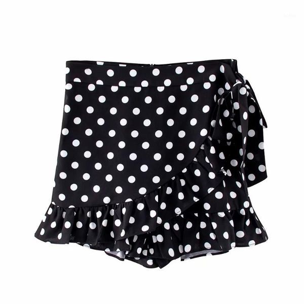 2020 women sweet ruffles polka dot shorts skirts vintage fashion side bow tie shorts casual girls chic short pants1, White;black
2020 women sweet ruffles polka dot shorts skirts vintage fashion side bow tie shorts casual girls chic short pants1, White;black