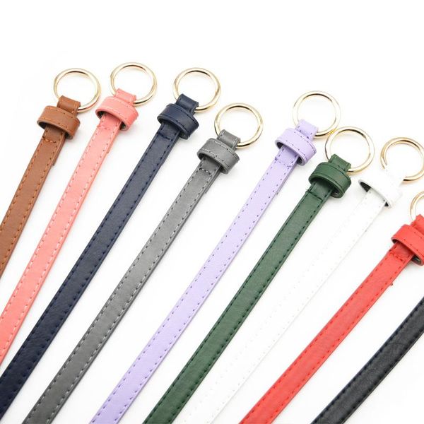 awaytr ring thin belt leather wild women's belt nine colors optional girdle fashion solid color dress waistband accessories, Black;brown
awaytr ring thin belt leather wild women's belt nine colors optional girdle fashion solid color dress waistband accessories, Black;brown