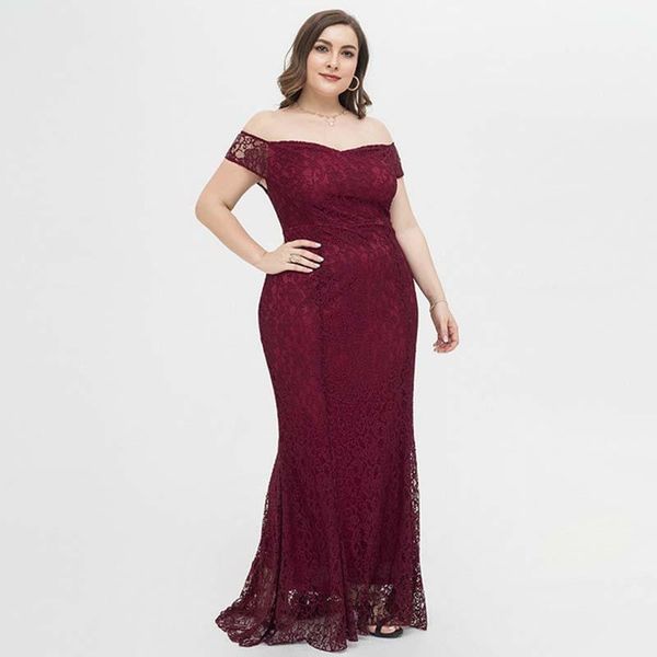whzhm red maxi party dress feminina slash neck off shoulder trumpet mermaid lace floral plus size 3xl 4xl dress women, White;black
whzhm red maxi party dress feminina slash neck off shoulder trumpet mermaid lace floral plus size 3xl 4xl dress women, White;black