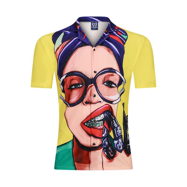 2020 of hip hop men short-sleeve joker streetwear casual shirt funny upper punk rock gothic letter printing homme shirts, White;black
2020 of hip hop men short-sleeve joker streetwear casual shirt funny upper punk rock gothic letter printing homme shirts, White;black