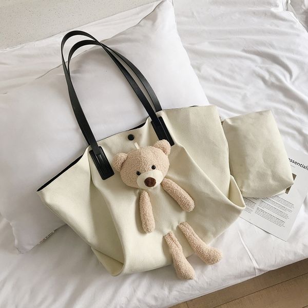3nwwj shoulder bear bagversion canvas women's korean piece doll two shoulder cover mother bag large capacity women's single person
3nwwj shoulder bear bagversion canvas women's korean piece doll two shoulder cover mother bag large capacity women's single person