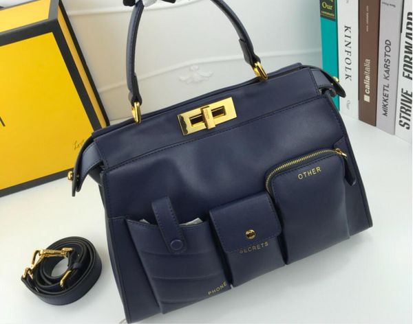 handbag retro fashion shoulder bag ladies leather handbag round wallet