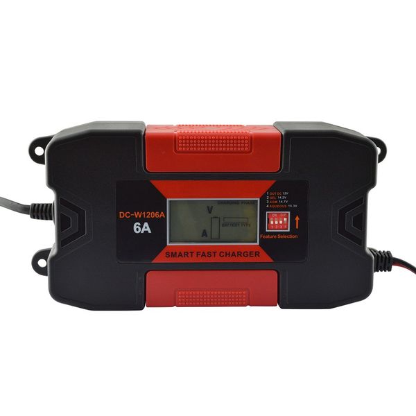 6a 12v auo car smart rohs battery charger with ce 
6a 12v auo car smart rohs battery charger with ce
