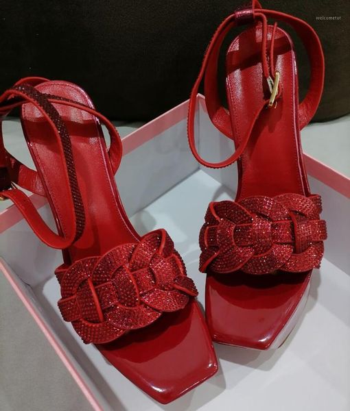 thick sole platform sandals chunky high heel shoes woman nude green heels rhinestone leather sandals runway party wedding shoes1, Black
thick sole platform sandals chunky high heel shoes woman nude green heels rhinestone leather sandals runway party wedding shoes1, Black