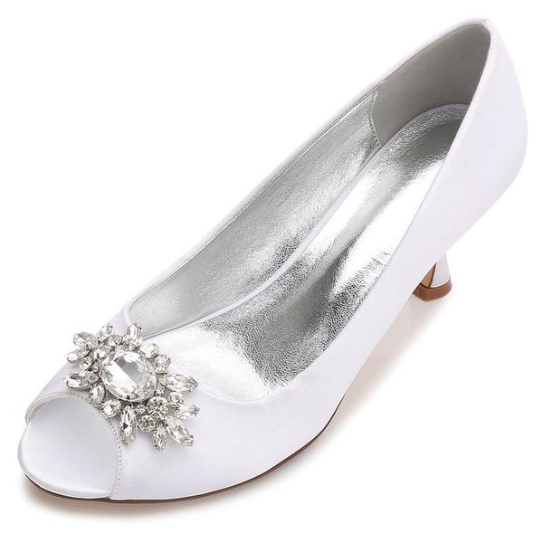 mid heels satin crystals wedding shoes women peep toe slip on prom evening bridal party ladies dress pumps, Black
mid heels satin crystals wedding shoes women peep toe slip on prom evening bridal party ladies dress pumps, Black
